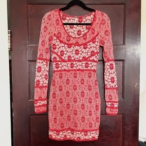 Free People Crochet Bodycon Dress